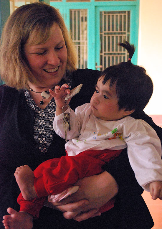 first meeting at Bac Ninh orphanage photo