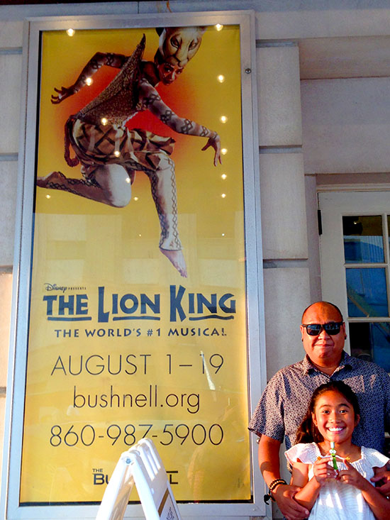 lion king with beatrice photo