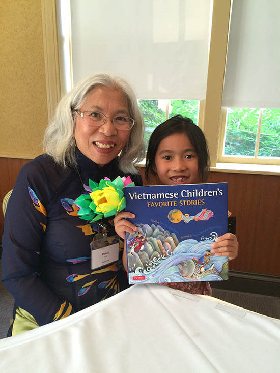 beatrice with Vietnamese children's book author